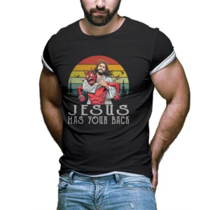 2025 D'été Nouveau Hommes de T-shirt HD 3D Imprimé Judo Jésus Fun Anime Manches Courtes Surdimensionné Respirant À Séchage Rapide Casual Sport Top