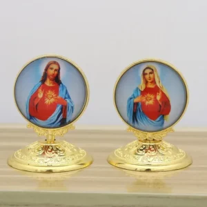 Statue religieuse pour la décoration de la maison, Jésus, la Vierge Marie, la Sainte icône, le Christ catholique, l'ange, la voiture, le bureau, les fournitures, nouveau, 2023