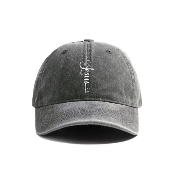 Jesus Cross Baseball Cap Summer Jesus Christ sur la croix God DistMurcia Dad Hats Men Outdoor Réglable Cotton Caps MZ-004 – Image 13