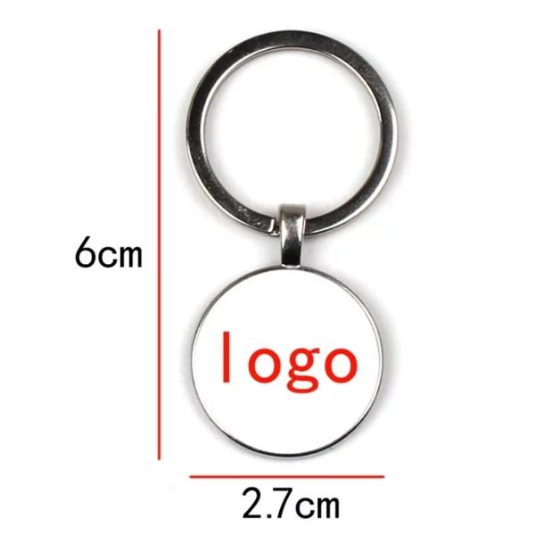 Porte-Clés Personnalisé avec Lettres de Dieu Imprimées, Ornement de la Foi de Jésus, Cadeau de Manucure – Image 35