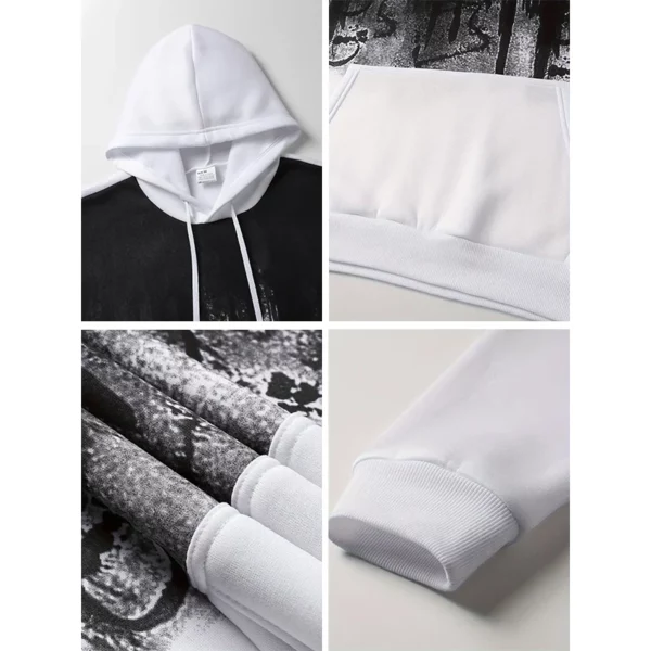 Sweat à capuche Style jésus Christ pour hommes, sweat-shirt à capuche imprimé croix de haute qualité, toutes saisons, quotidien, décontracté, sport, mode pull – Image 7