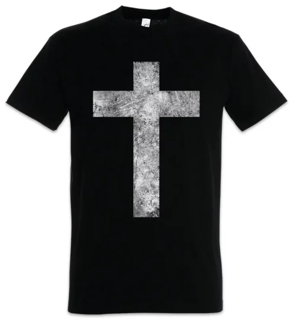 T-Shirt chrétien, gothique, cœur sacré de jésus, Christ – Image 7