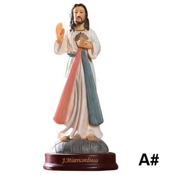 Sculpture de la Sainte Vierge Marie, 1 pièce, figurine de statue de Notre Dame de Lourds – Image 2
