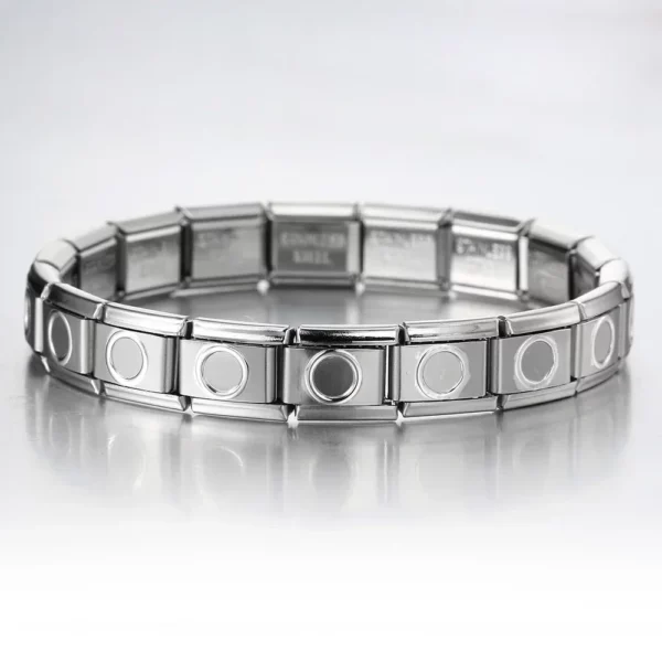 Coeur croix papillon italien breloque lien en acier inoxydable doré Bracelets bricolage faisant 9mm perles rétro Bracelet bijoux en gros – Image 26