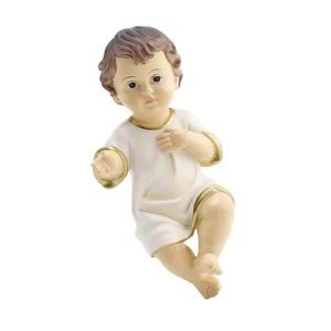 Figurine de bébé de Jésus, sculpture d'ornement, statue de la Nativité, décoration d'intérieur