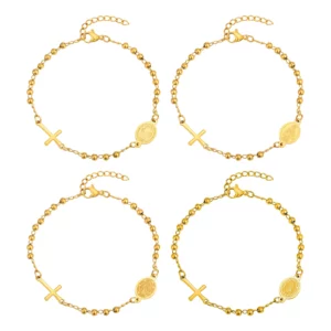 Bracelet élégant en zircone cubique pour femmes, chaîne papillon en acier inoxydable plaqué or 18 carats, ensemble de bijoux de fiançailles de mariage