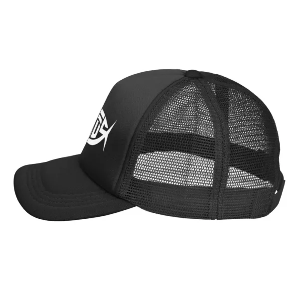 Casquette de Baseball en Maille avec Emblème de Jésus Poisson, Casquette de Camionneur Hip Hop, Ichthile Ichthus, Casquette de Course Réglable – Image 13