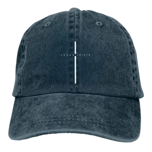 Casquette de Baseball avec croix de jésus Christ pour hommes et femmes, chapeau de camionneur réglable, chapeau de papa noir, chapeau à rabat – Image 14