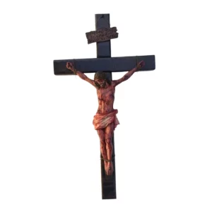 Figurine croix Jésus Nina Ifix, plaque de bureau, statue Jésus Christ, croix murale pour chambre, hôtel, étagère extérieure, jardin