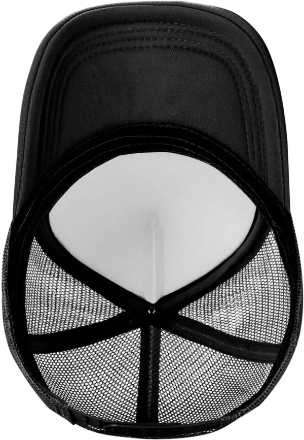 Casquette de baseball en maille pour hommes et femmes, chapeau de camionneur, Snapback noir, drôle, Jésus sauve la croix, dieu chrétien, foi, américains – Image 40
