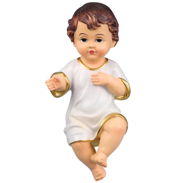 Statue de Saint-bébé religieux, ornement de Saint-enfant, résine de bébé de Jésus, ornement d'artisanat, mini poupées, statue d'église, cadeaux – Image 7