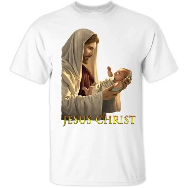 T-Shirt chrétien, gothique, cœur sacré de jésus, Christ – Image 15