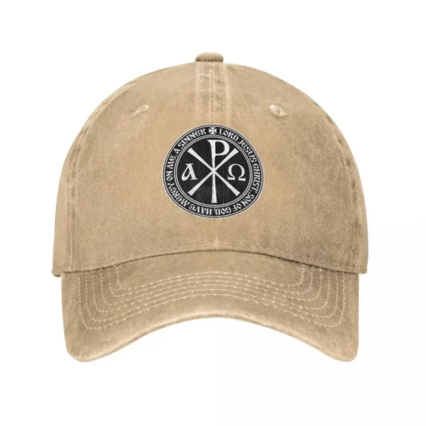 Casquette de baseball vintage avec prière de Jésus orthodoxe pour hommes et femmes, DistMurcia, délavée, snapback, chapeaux d'entraînement en plein air – Image 12