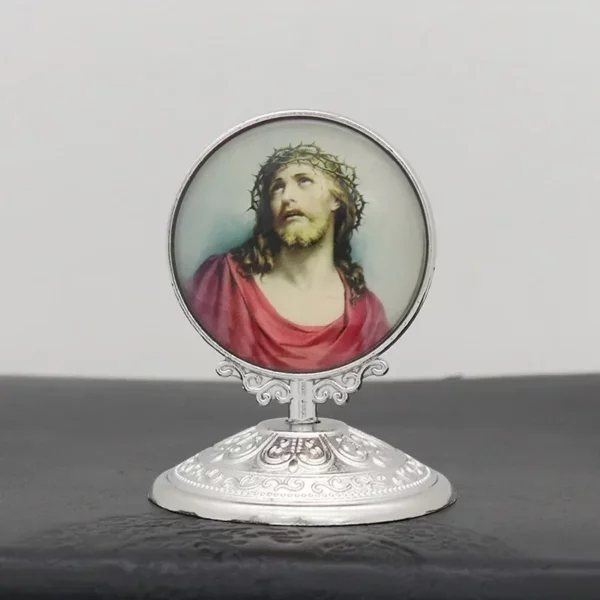 Statue religieuse pour la décoration de la maison, Jésus, la Vierge Marie, la Sainte icône, le Christ catholique, l'ange, la voiture, le bureau, les fournitures, nouveau, 2023 – Image 26