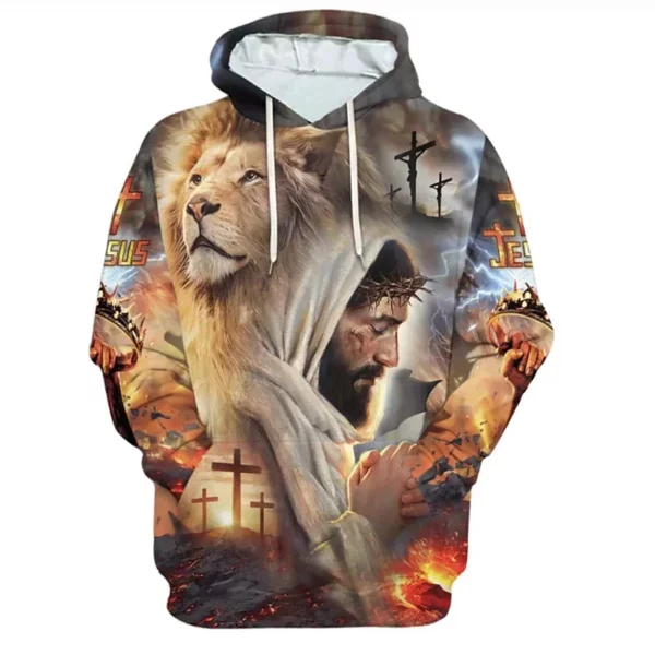 Jésus Amen sweat à capuche pour hommes vêtements unisexe 3D noël dieu vous bénisse imprimé nouveau dans sweats à capuche femmes Harajuku mode y2k pulls – Image 18