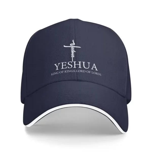 Casquette de Baseball personnalisée Yeshua jésus chrétien, Protection solaire pour femmes et hommes, réglable, Religion, foi, chapeau de papa, automne – Image 7