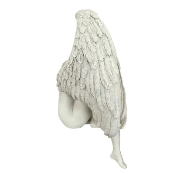 Statue d'ange de la rédemption, sculpture créative, décoration de jardin religieux, présentoir de bijoux – Image 3