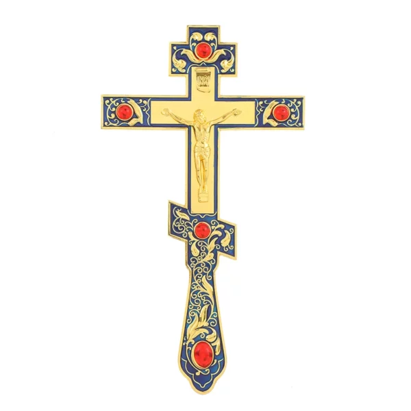 ANE ES COLGANTE-Croix Orthodoxe de Jésus Nina ifix, Décoration d'Église, Décor Chrétien, Fournitures Religieuses Russes – Image 7