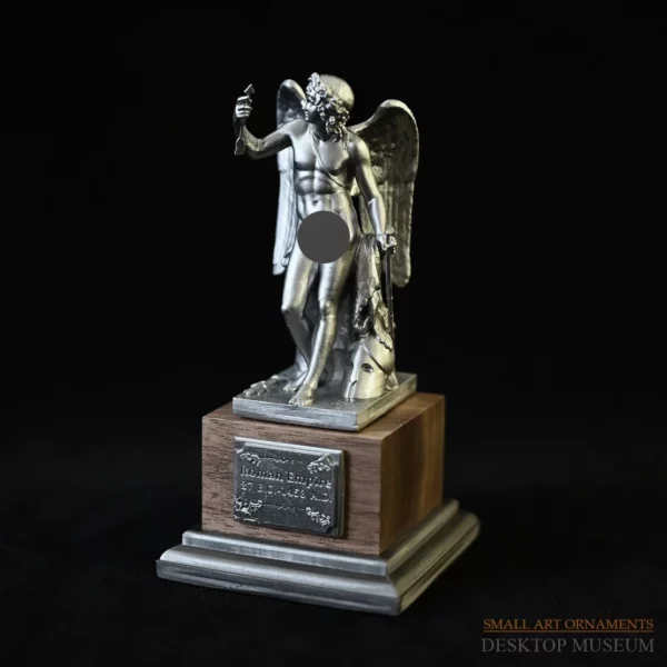 Conteneur en résine 130MM, décorations créatives pour la maison et le bureau, ornements de bureau, statue d'ange romain LTCP-343 – Image 2