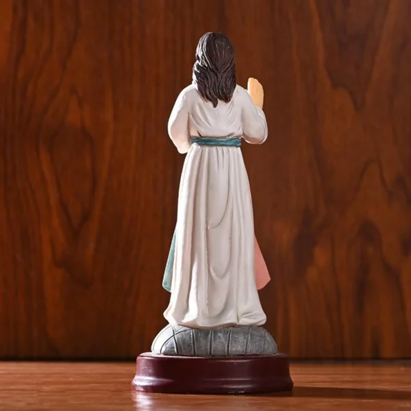 Statue de jésus du Sainte prêtre, Sculpture de table, artisanat, Collection de cadeaux – Image 8