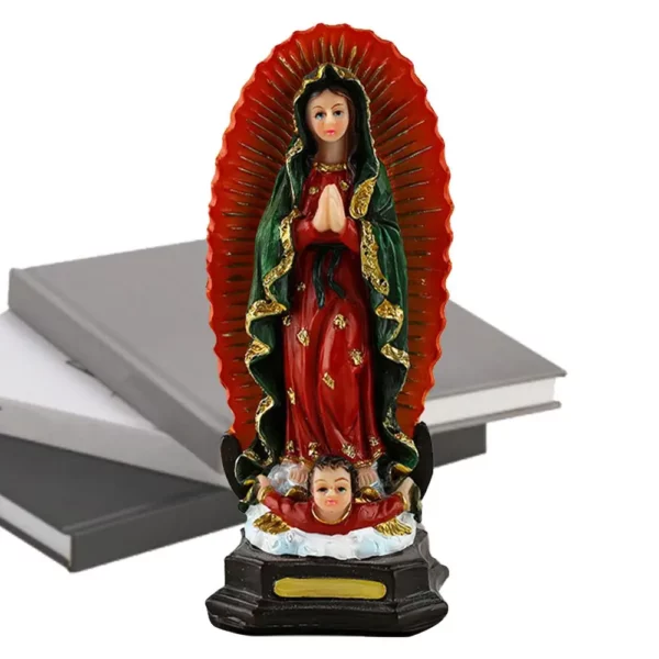 Figurine de Jésus en résine pour la décoration de la maison, intensifications religieuses, artisanat, statue d'Auckland, ornement, petite statue pour table – Image 10