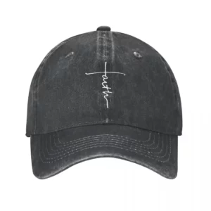 Casquette de Baseball Hip Hop, chapeau de Baseball Snapback, croix de foi de Jésus, chrétien, printemps automne