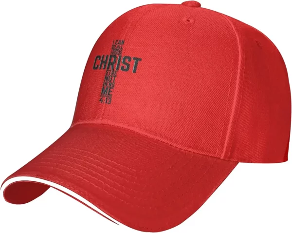 I Can Do All Things Through Christ Baseball Cap for Men and Women, Christian God, Jesus Lord Bless, USA Rooted in Christ Hat – Image 8