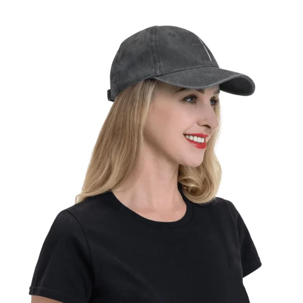 Casquette de Baseball avec croix de jésus Christ pour hommes et femmes, chapeau de camionneur réglable, chapeau de papa noir, chapeau à rabat – Image 35