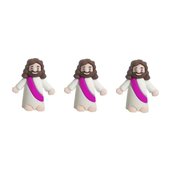 Mini beurres classiques du Christ Sauveur de Jésus pour Pâques, jouet artisanal décoratif pour l'école du dimanche, 24/50/60 pièces – Image 13