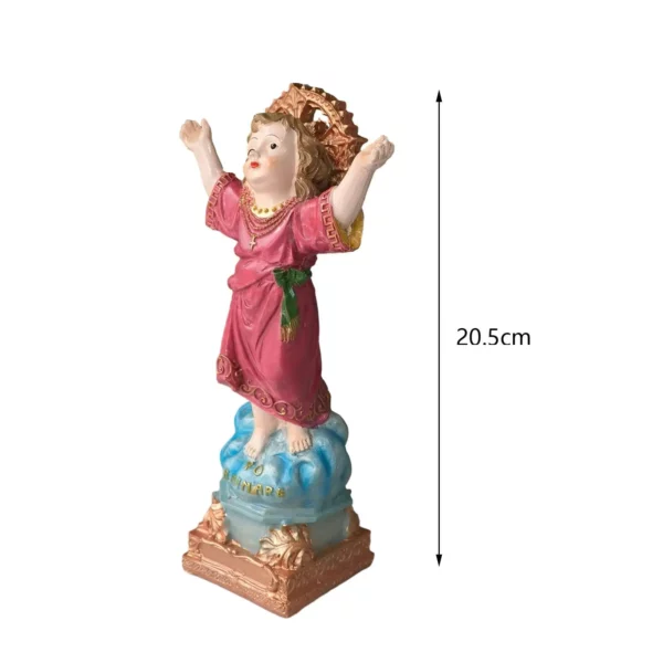 Divino Nino Jésus Figurines Cadeaux religieux pour salon Armoire Église – Image 6