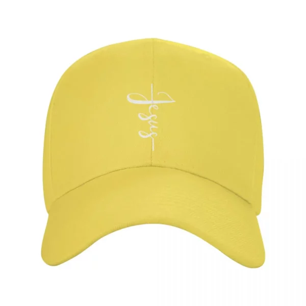 Casquette de Baseball Punk Unisexe, Jésus-Christ sur la Croix, Dieu, Adulte, Chrétien, Réglable, Chapeau de Papa, Femmes, Hommes, Hip Hop, Chapeaux Snapback – Image 10