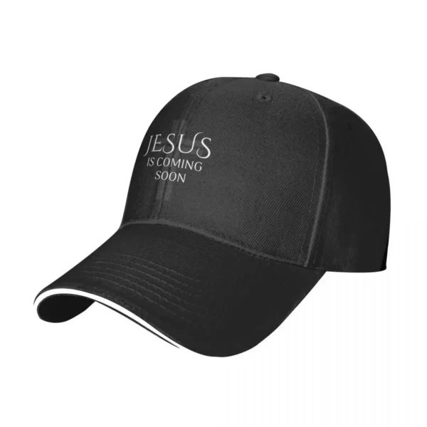 Casquette de baseball Anime pour hommes et femmes, Jésus arrive bientôt, sortie sur la plage, mode – Image 2