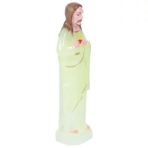 Statue de jésus en plastique, ornement, cadeau religieux, décoration de maison, christianisme catholique, Figurine Miniature, Table de bureau