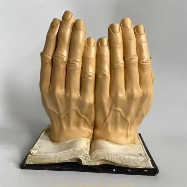 F68d Jésus religieux Figurine Résine statue le dernier souper sur le pour palme – Image 5
