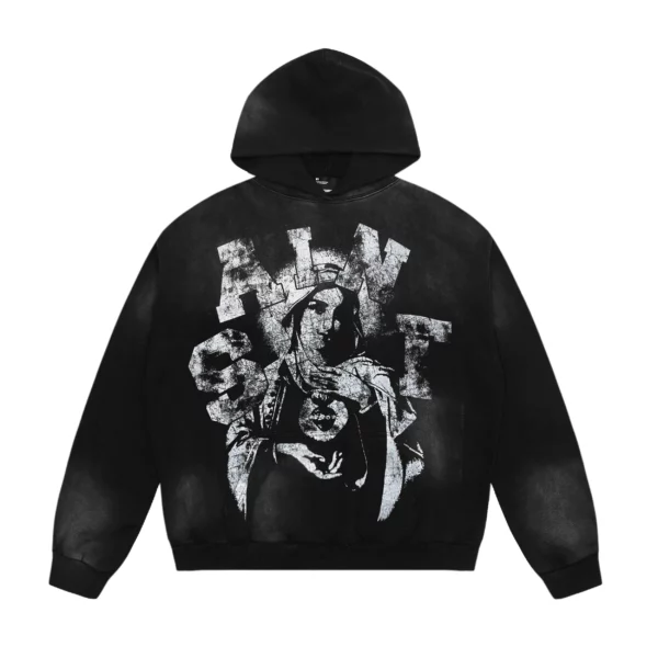 Sweat à capuche à motif 3D pour hommes et femmes, sweat à capuche décontracté avec impression de Jésus-Christ, chemise à manches longues, mode de rue, sweat à capuche de sport – Image 2