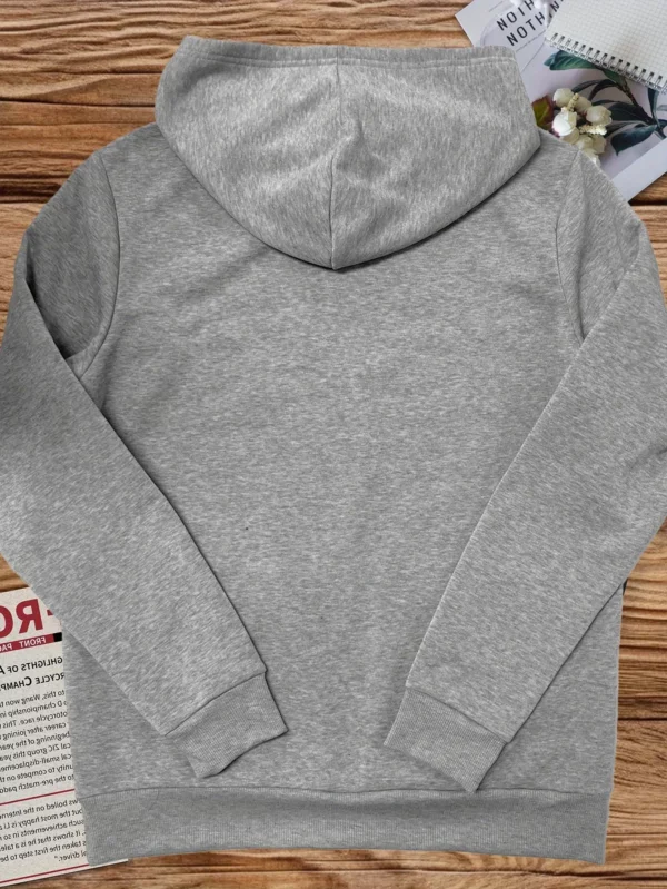 Jésus a changé ma vie Sweats à capuche pour femmes, sweat-shirt décontracté automne hiver avec poches, sweats à capuche à motifs, pulls à capuche – Image 5