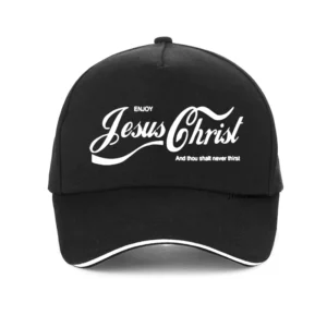 Profitez de jésus Christ le vrai roi chrétien drôle hommes chapeau foi prière graphique mode nouveau coton unisexe casquette de Baseball