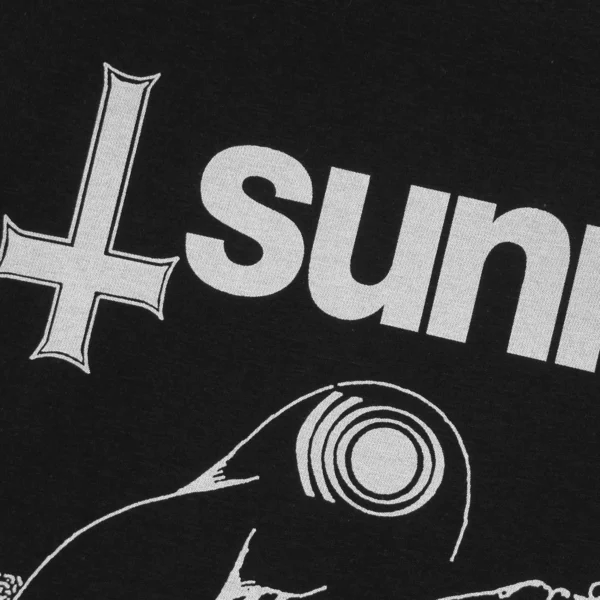 T-Shirt à Manches Courtes en Coton pour Homme, Vêtement Imprimé, Void Drone Metal Rock Jesu Sleep Earth – Image 4