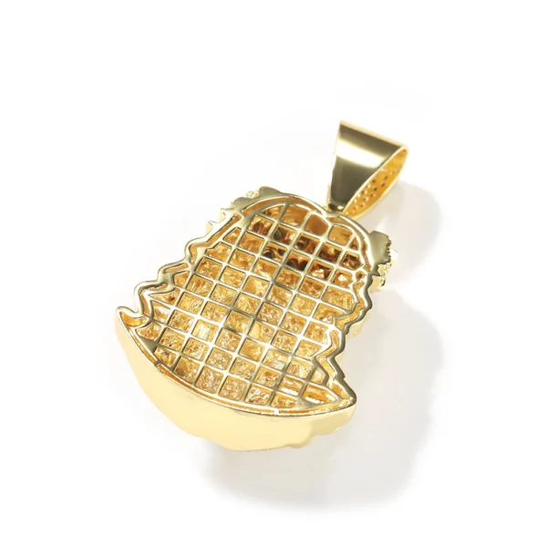 UwinGreen couronne jésus pendentif Punk accessoires tour de cou hommes Hiphop complet glacé collier hommes chaîne bijoux cadeau – Image 2
