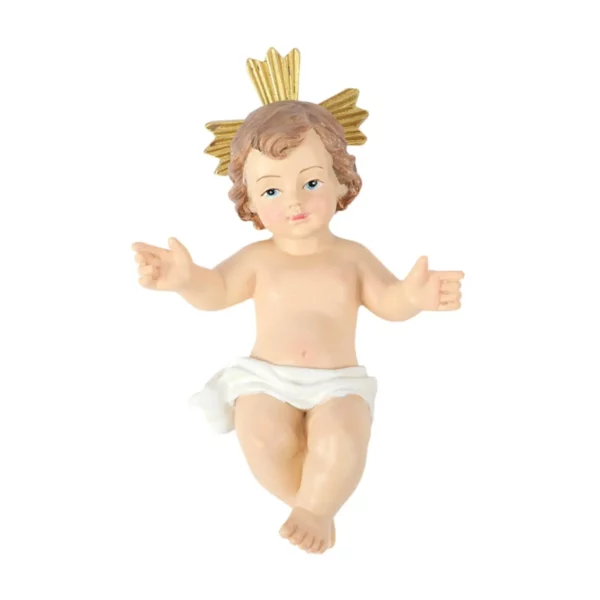 Statue de Jésus pour armoire, ensemble de cadeaux d'anniversaire, artisanat de la Nativité, bibliothèque de bureau – Image 2