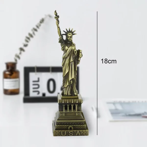 Figurine de jésus, brésil, Christ, rédempteur, Sculpture de bureau, artisanat en métal, Big Ben, bâtiment de renommée mondiale, décoration de maison – Image 7