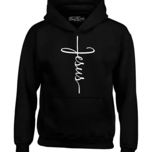 Sweats à capuche croix de Jésus, religieux chrétien, disciple de foi, église du Christ, PVD