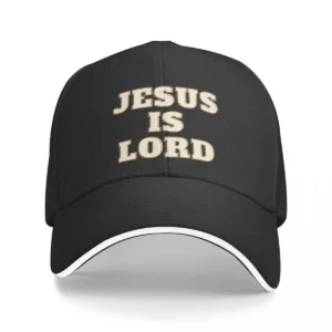 Casquettes de baseball chrétiennes, Jésus est le Seigneur, chapeaux unisexes d'extérieur