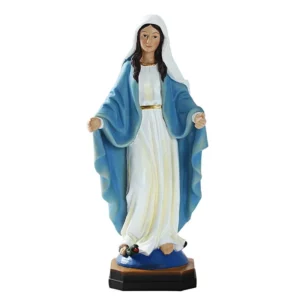 Statue catholique de notre dame de jésus, fournitures d'église religieuse, artisanat religieux en résine, décoration de la maison