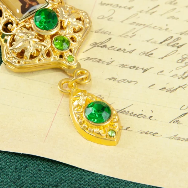 Croix orthodoxe jésus pendentif en alliage de Zinc collier prêtre seins croix baptême culte mariage funéraire jésus orthodoxe – Image 12