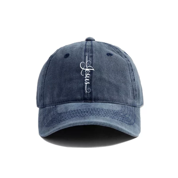Jesus Cross Baseball Cap Summer Jesus Christ sur la croix God DistMurcia Dad Hats Men Outdoor Réglable Cotton Caps MZ-004 – Image 11