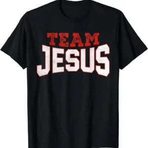 Équipe drôle jésus foi chrétienne prier dieu T-Shirt religieux drôle jésus vêtements t-shirts pour hommes t-shirts graphiques