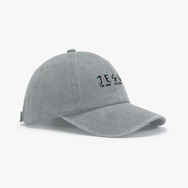 DistMurcia-Casquette de Baseball Noire pour Femme, Chapeau en Maille, Imprimé JESUS, Foi Chrétienne, Rétro, Respirant – Image 13